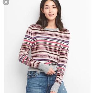 Fair isle sweater